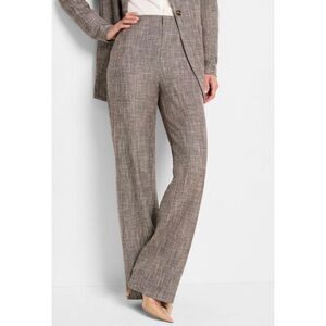 Nic + Zoe 30.5" LENOX WIDE LEG TWEED PANT